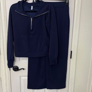 Navy Blue Lounge Set